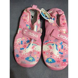 Crova Kids Size 2 Water Shoes Pink Unicorn Indoor Outdoor New with Tags